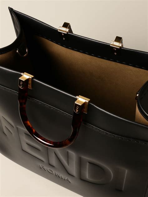 fendi shopping bag|where are Fendi bags made.